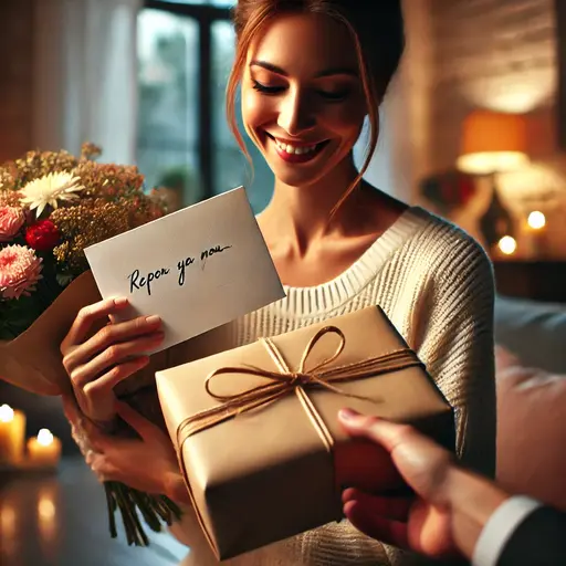 Heartfelt Wishes to Say When Giving a Gift for Her