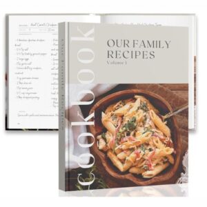 Recipe Book To Write in Your Own Recipes